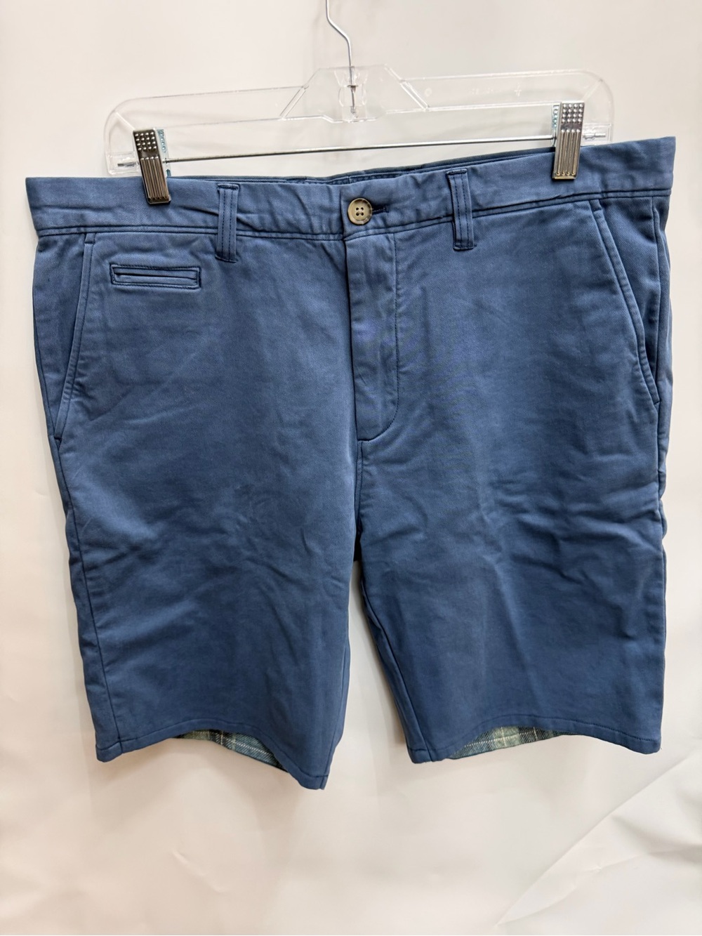 Tail Navy Blue Flat Front Chino Shorts men’s size 34